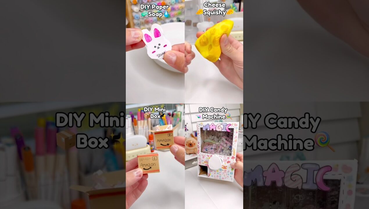🥭Cute DIY Paper Crafts Ideas🍓!? #papercrafts #cutecrafts #diycrafts #diy #crafts #craft