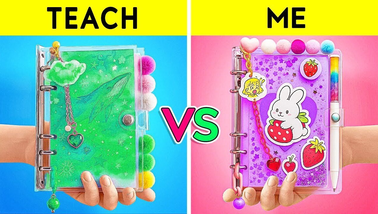 BEST PAPER SCHOOL CRAFT || Student Hacks & Creative Tricks by 123 GO! GLOBAL