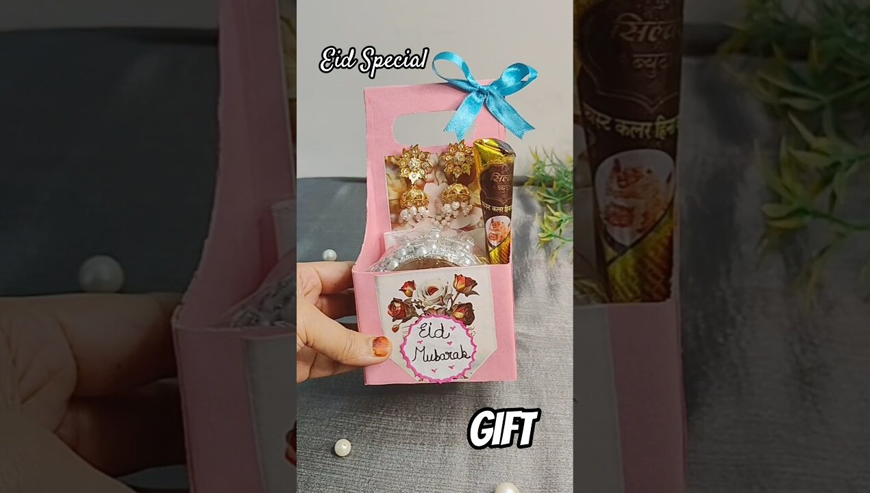 Eid gift Ideas / Diy Mini Eidi Hamper #shorts #eid #eidcraft #diy #paperbag #ramadan #viral