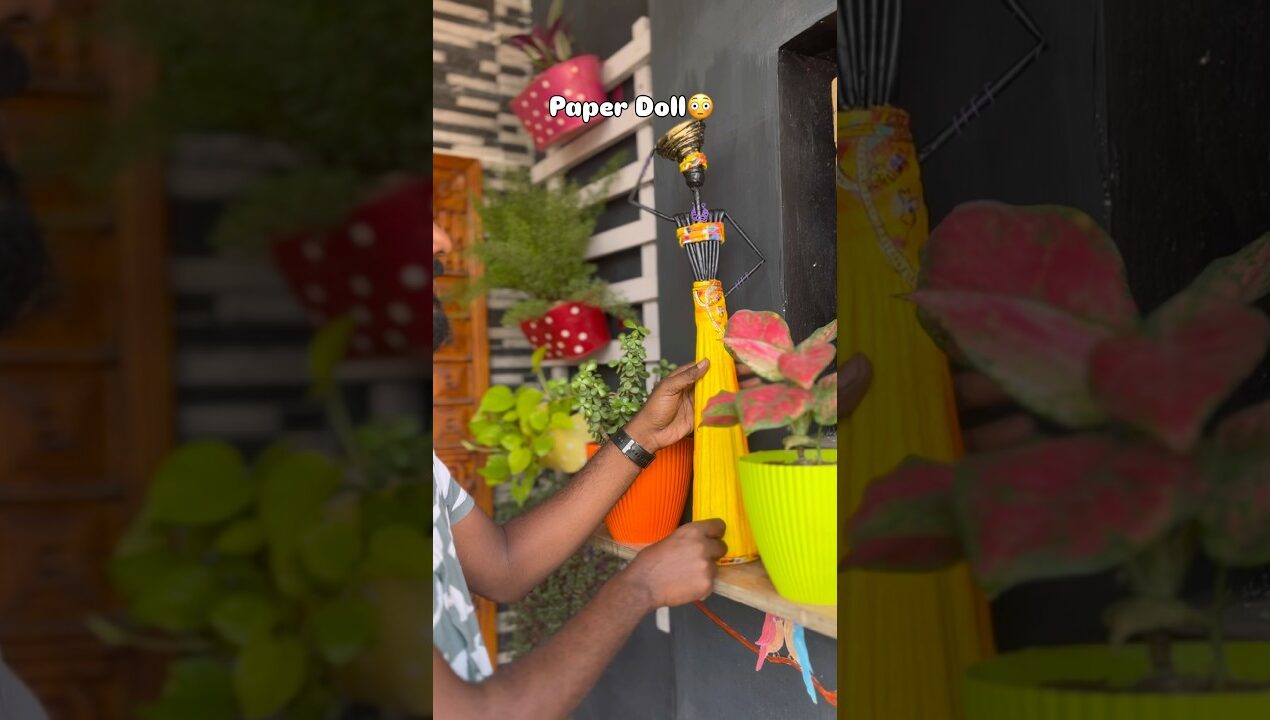 இது Paper Doll ha 😳 | #craft #papercraft #art #diy #art #viral #trending