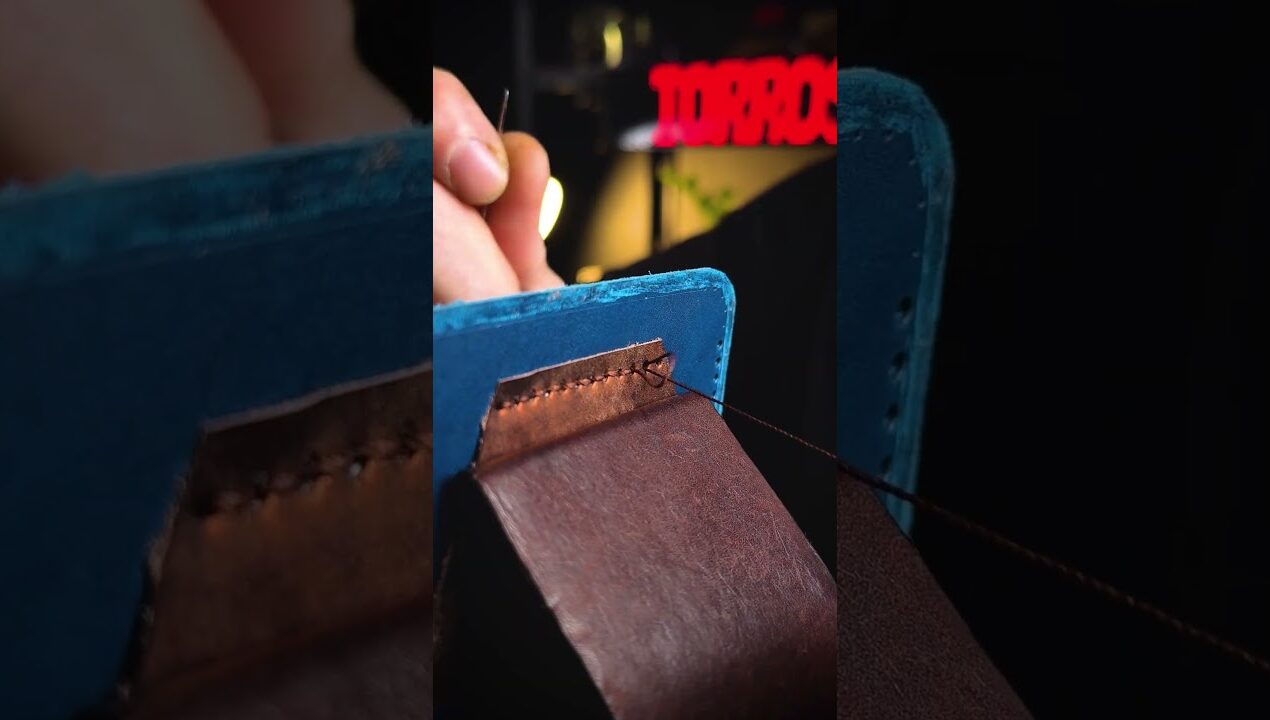 Non ci crederai finché non lo vedrai 😉 #leathercraft #cosedicasa #torross #diy #leathercompany