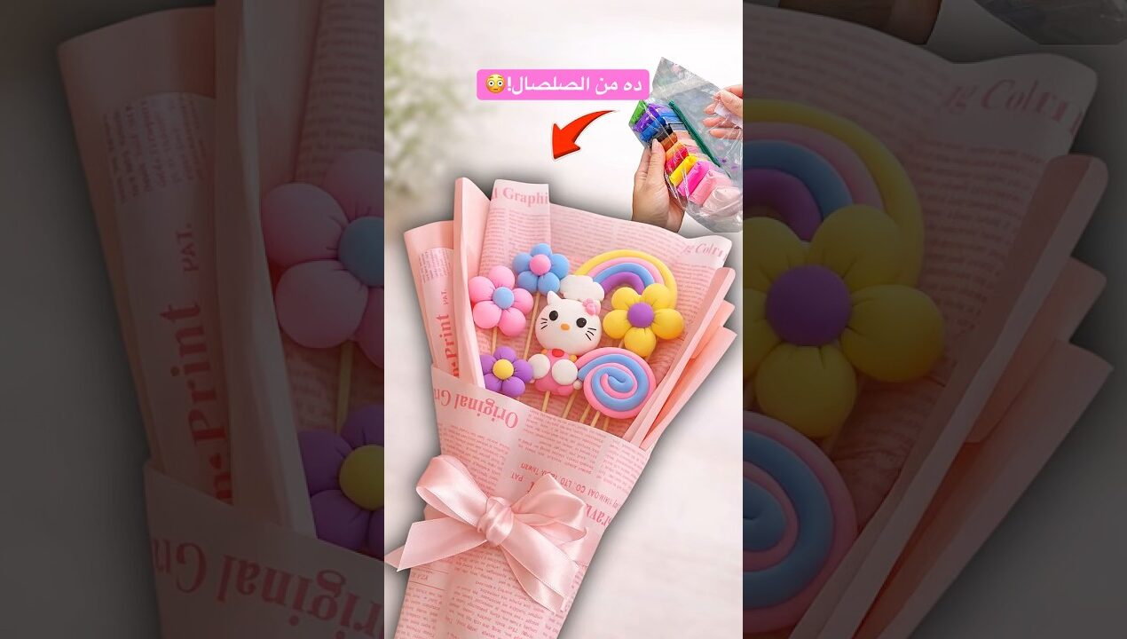 الصلصال طلع خطير بجد النتيجة صدمتني!!😳 #art #diy #رسم #shortsart #viral #صلصال #fyp