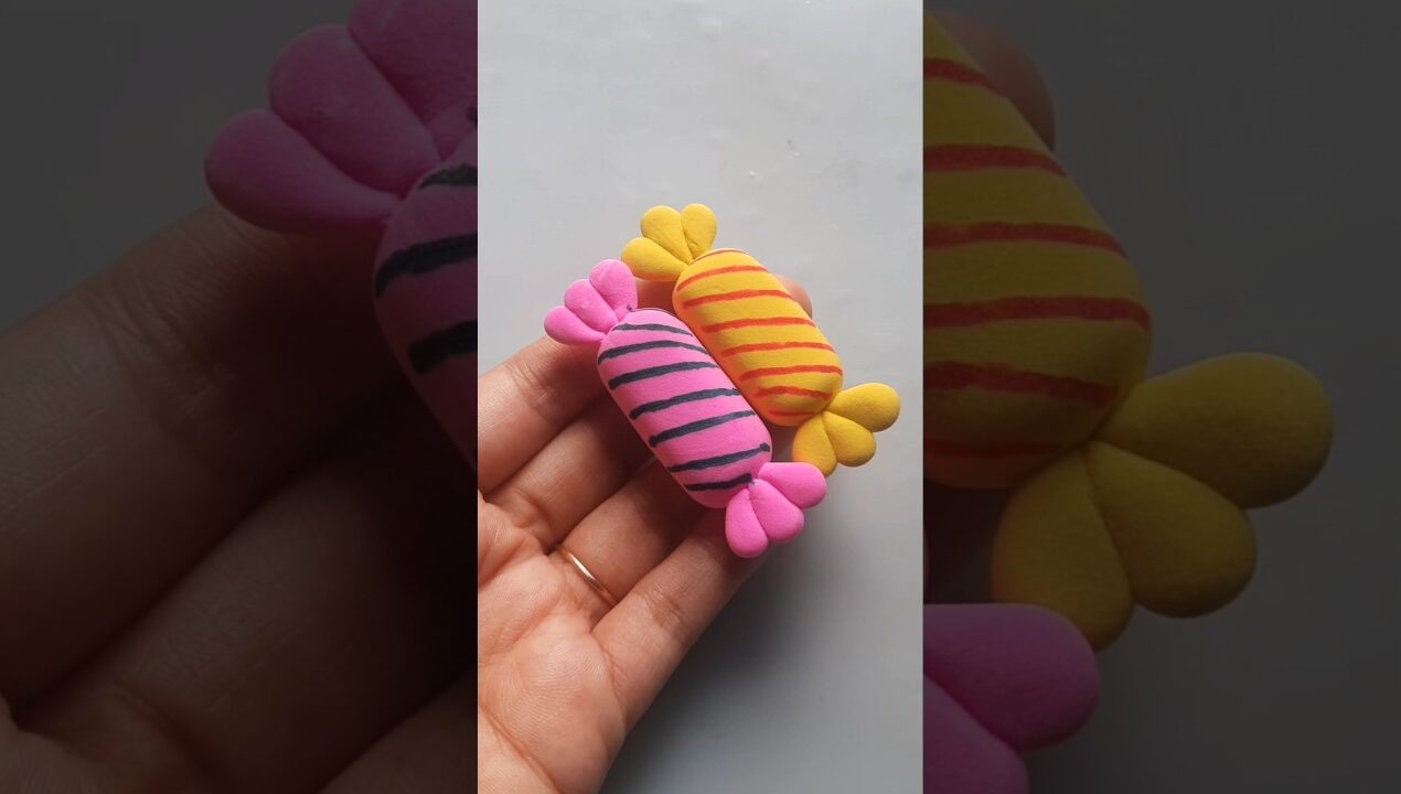 DIY idea 💞 How to make easily chocolate 🍬🍬 with Super clay #trend​ #clay​ #music​ #funny​ #cla