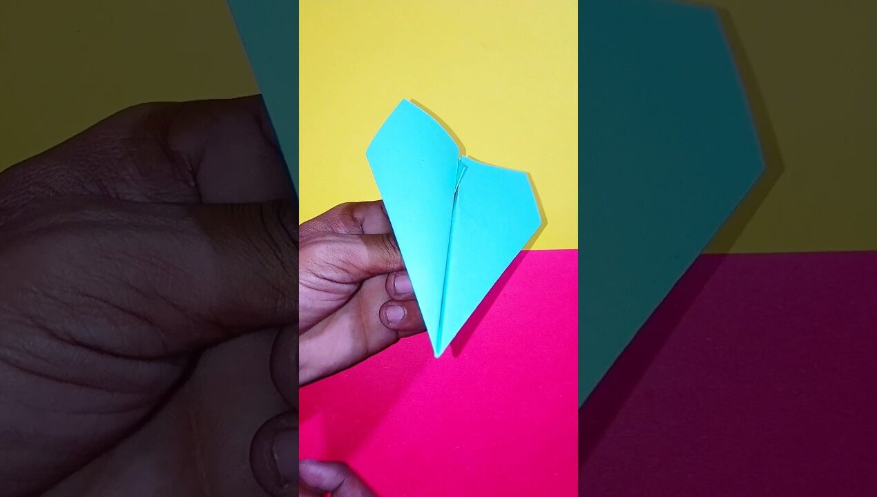 Easy Origami | How To Make an Easy Origami Super Airplane #origami #diy #tutorial