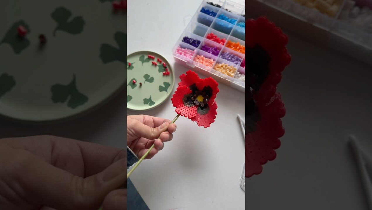 Mais je L’ADORE #tuto #fleurs #bouquet #deco #decoration #perles #beads #diy #upcycling #facile