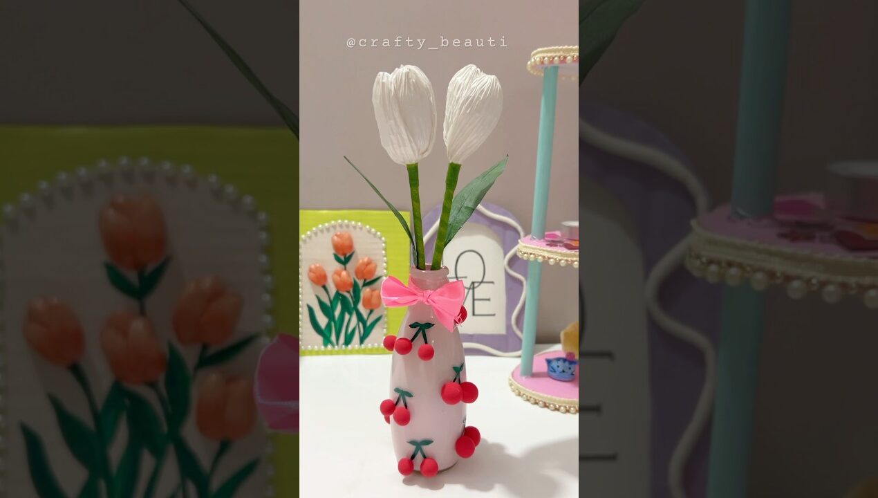 DIY Home Decor #diy #art #craft #shortsviral #shortsfeed #craftybeauti