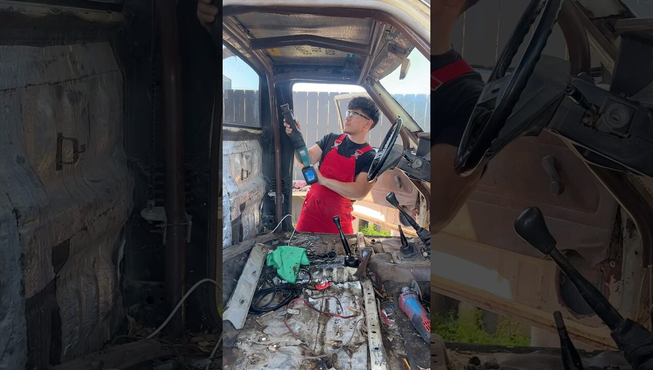 This roll cage should be illegal. #diy #pov #automobile #project #truck #toyota #4×4 #offroad