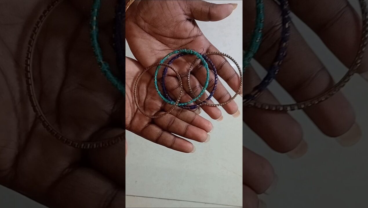 పాత గాజులుతో ఇలా చేసారా ఎప్పుడైనా😲😱🌸🥰❤️ #shortsviral#diy#bangilshrysviral#bangiloldbangilstipstelugu