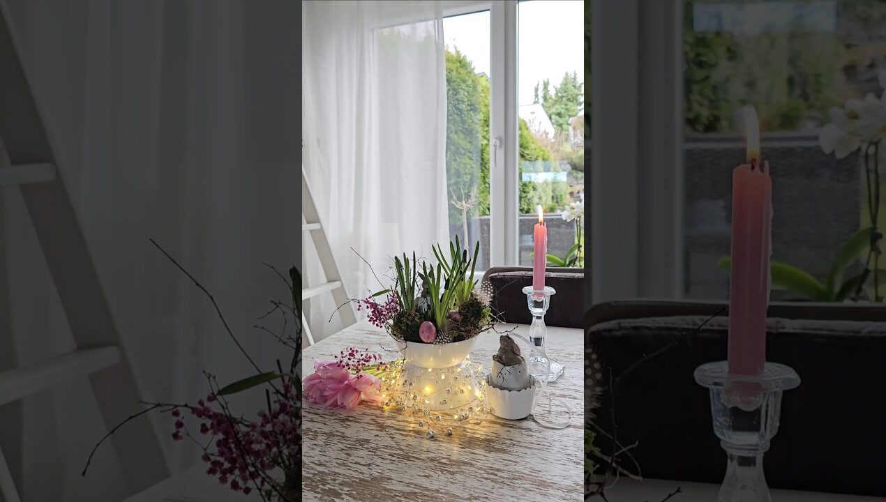 DIY Osternest 🐰 Ikea Hack Etagere 🌸 Ostergeschenk