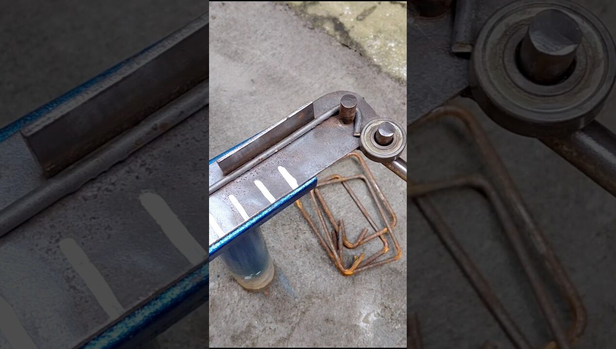 iron bending tool #diy #ideas #welderskill