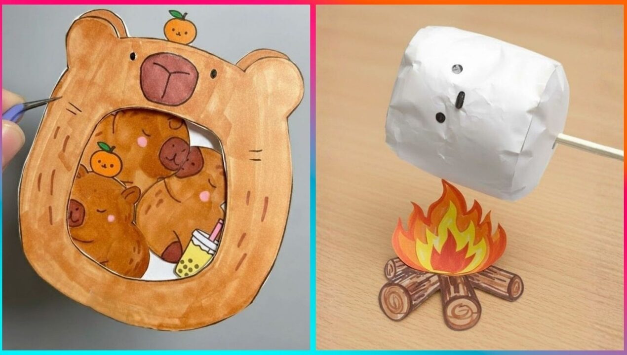 Easy Paper Crafts To Do When Bored ▶ 2