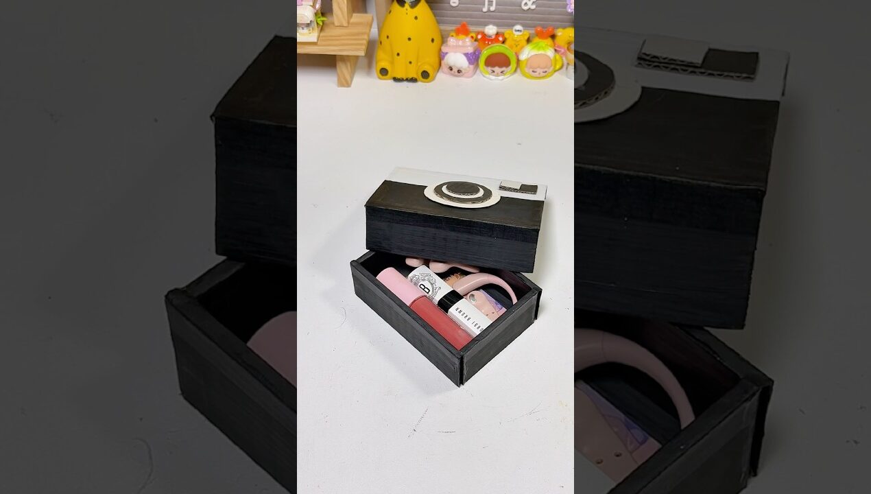 Hộp lưu trữ nắp đậy | DIY memory box #diy #handmade