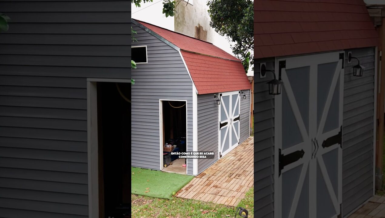 Casinha de madeira passo a passo EP2 #diy  #woodframe