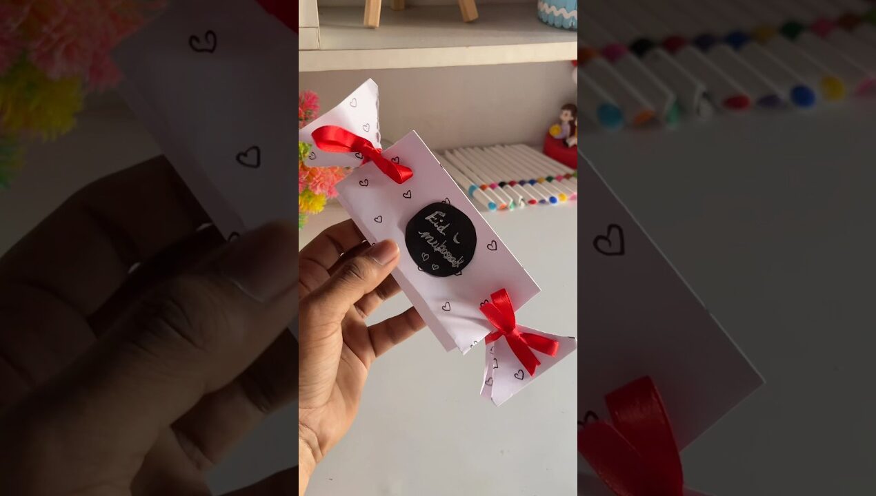 Day (17/30) Ramadan series Eid gift #diy #viralreels #ramadan #gift #ramadanseries #eid #shorts