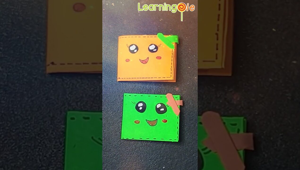 Easy Paper Craft Ideas| How to make a cute paper Wallet| Origami Wallet #shorts #diy