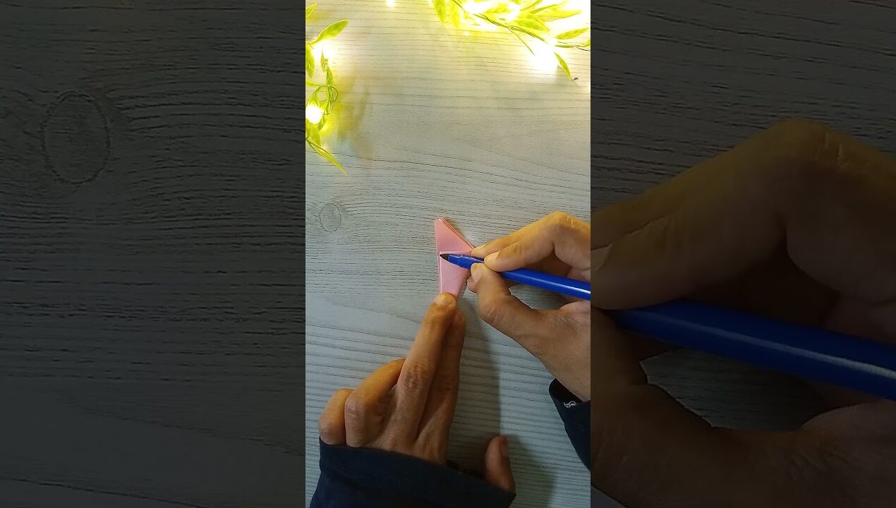 Easy Paper Flower 🌺 Paper Flower Making Idea 💡Diy flower 🌼#artofinsha #shorts #ytshorts #diy #flower