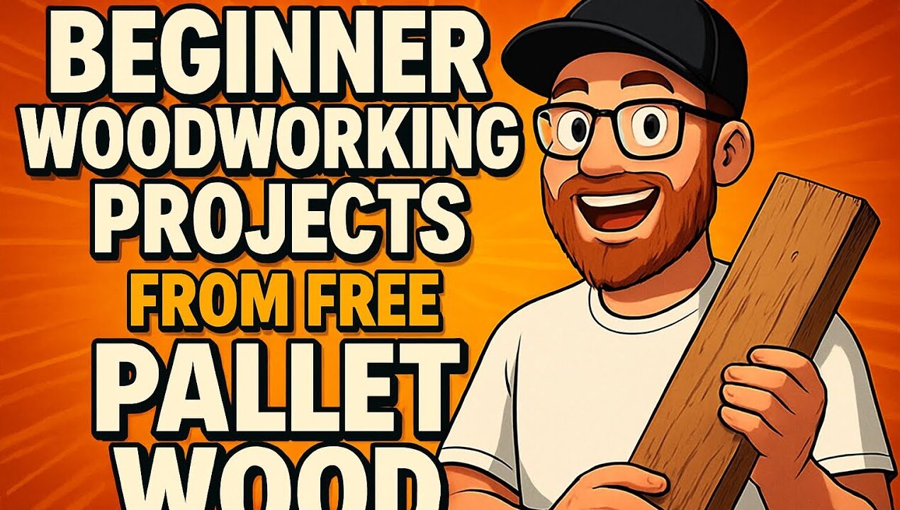 Beginner Woodworking Projects from FREE Pallet Wood!
