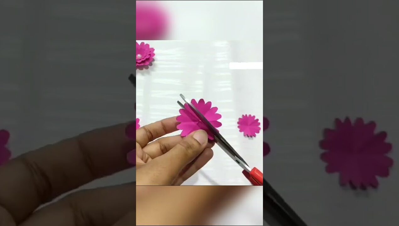 😎 DIY Paper Flower 🌼 Make Beautiful Flower with paper in just 5 minutes 😱 Easy Paper Flower ideas 🥰