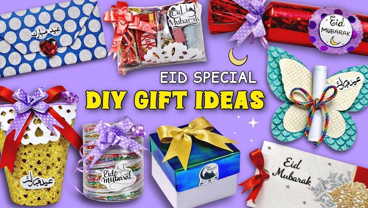 8 Beautiful DIY Gifts for *EID*🌙 Only With Paper 🤯