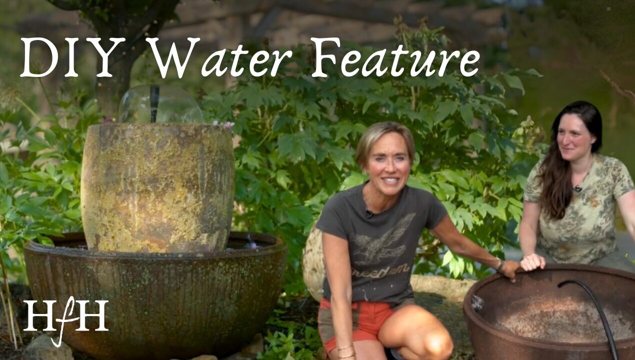 Create a Peaceful DIY Water Feature | Easy Garden Inspiration Using Flower Pots | Backyard Project