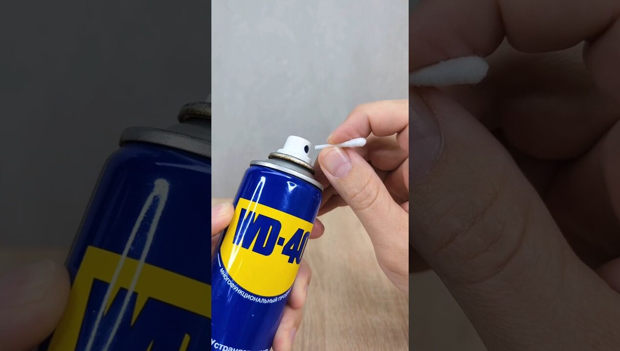 The manufacturer of WD 40 shared a trick! #diy