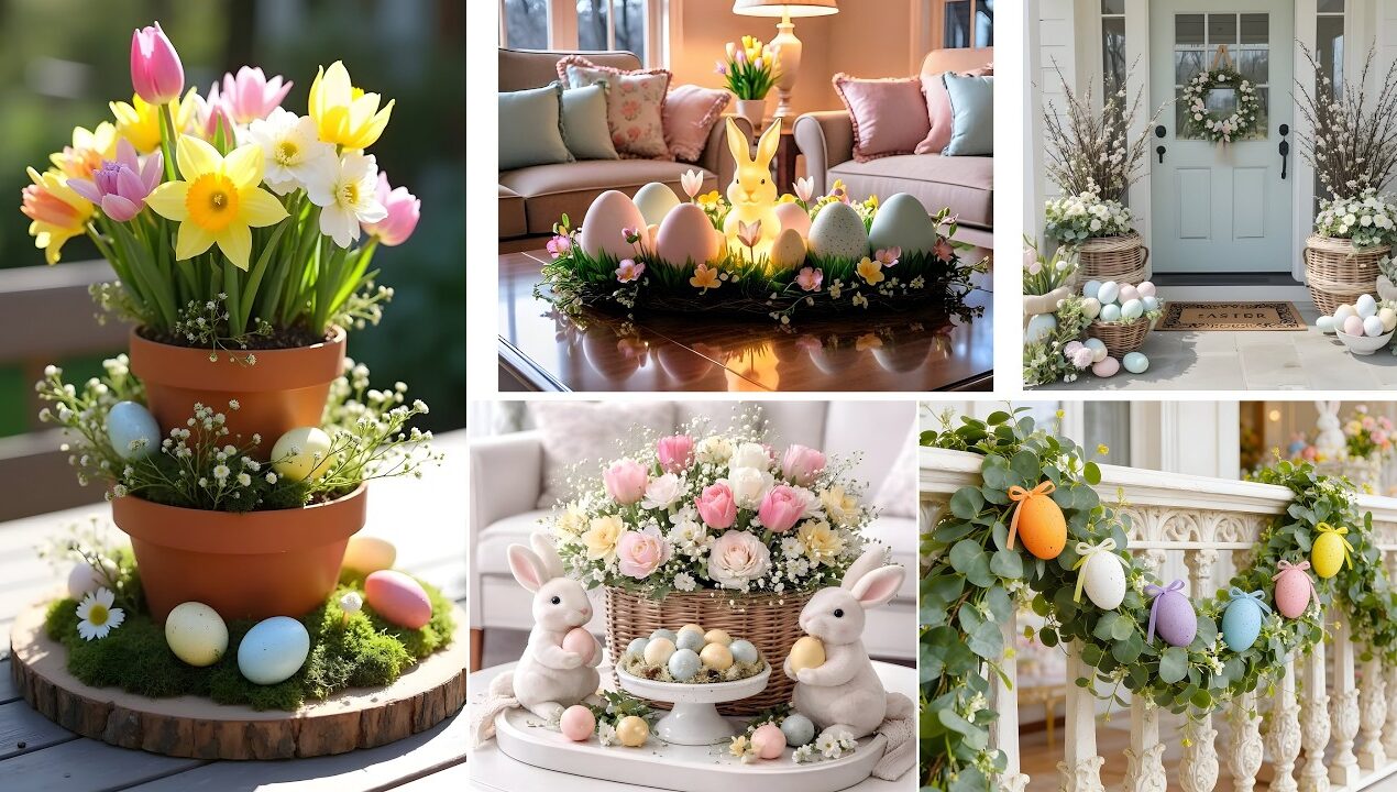 🥚EASTER DECORATION IDEAS 2026 – EASTER EGG DECOR DIY IDEAS – EASTER HOME DECOR TRENDS 2026