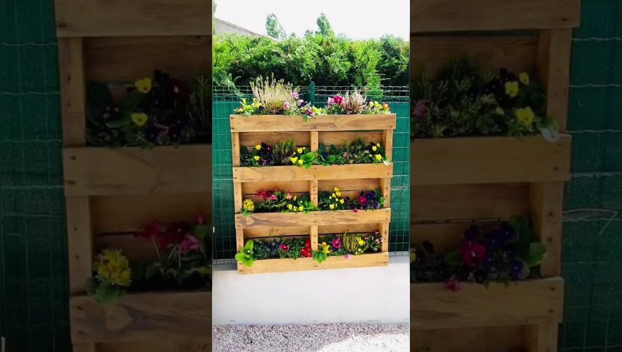 Ideas for garden. Wooden Pallets