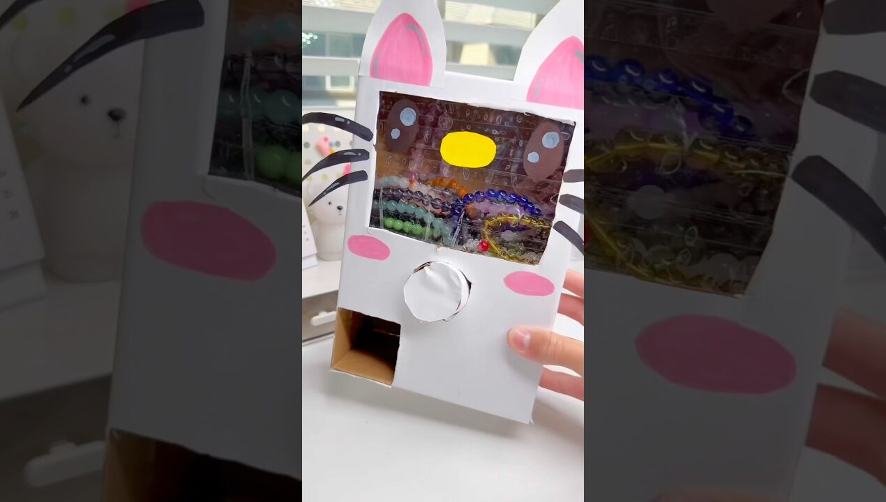 ✨DIY Vending Machine🫧!?  #papercrafts #cutecrafts #diycrafts #diy #crafts