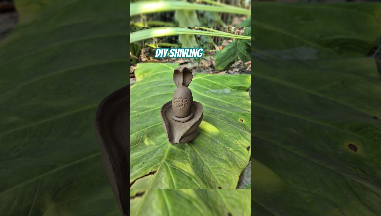 Diy Shivling || #diy #ideas #craft #handmade #clay