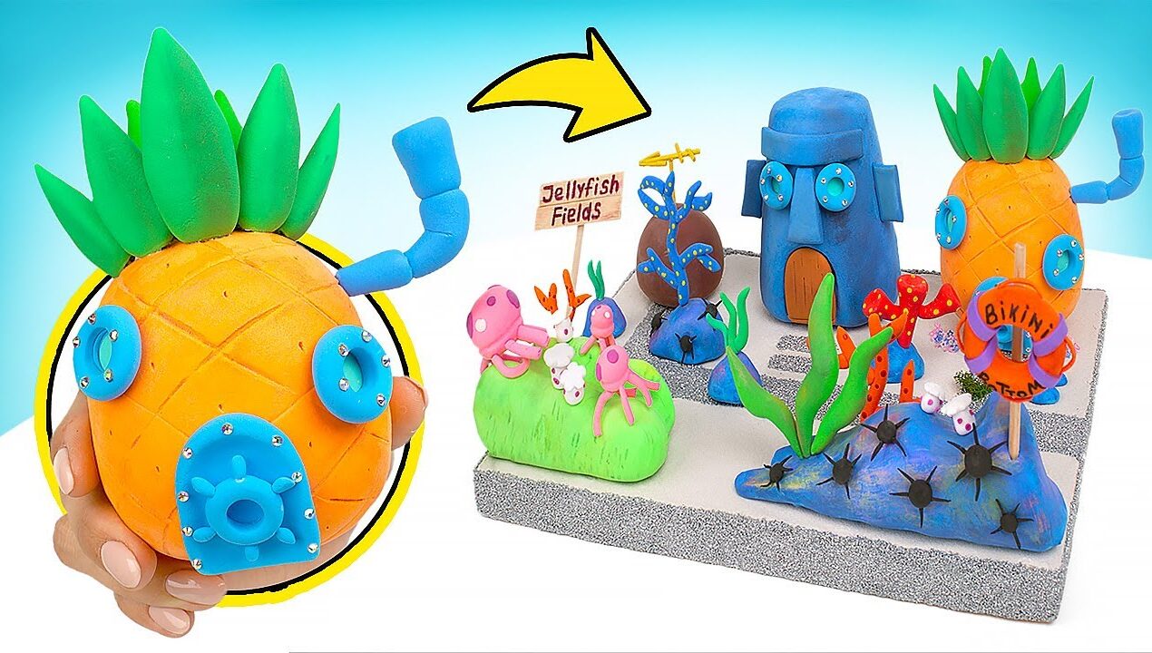 DIY Miniatur Dunia Spongebob