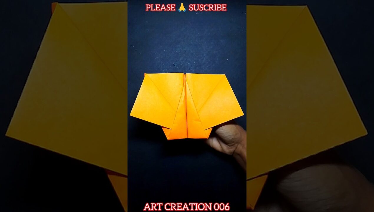 Amazing 😱 paper plane easy craft ideas #viralshorts