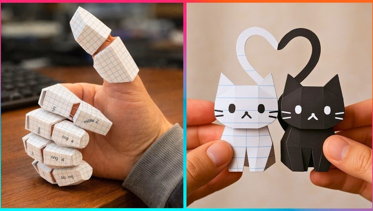 Easy Paper Crafts To Do When Bored ▶ 3