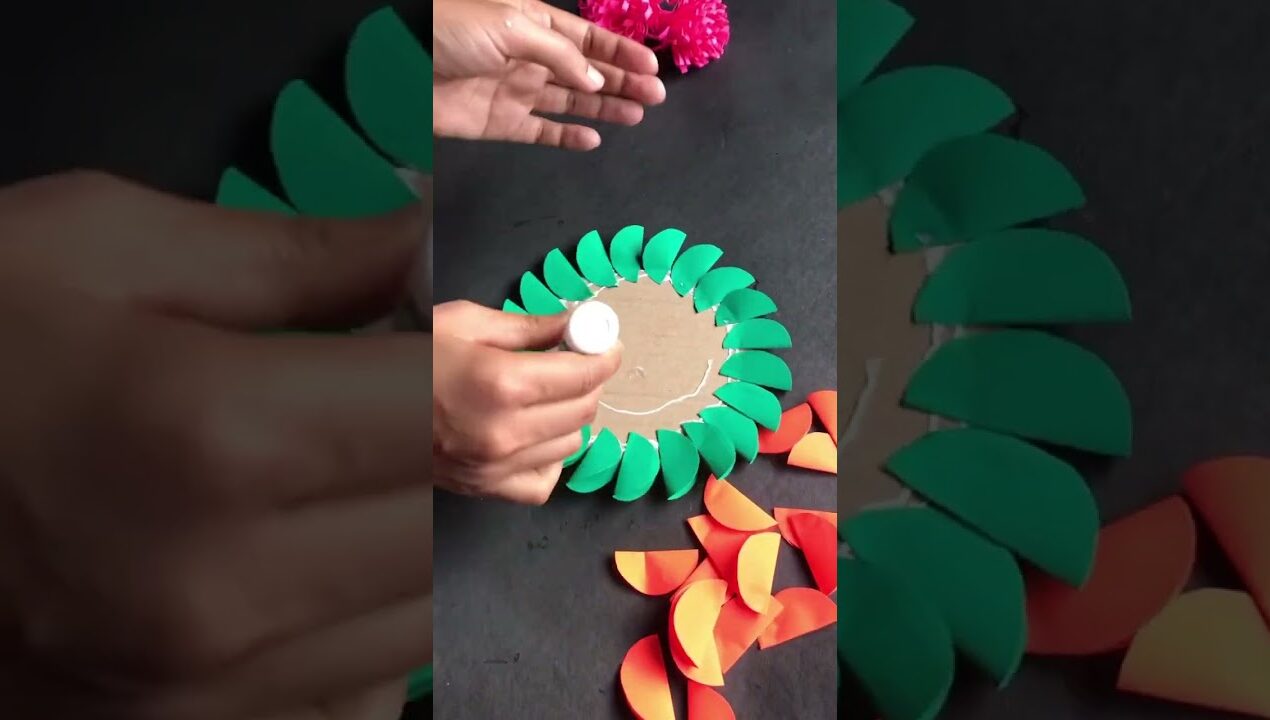 Unique wall hanging craft ideas#viral#craft#video#diy#wall hanging#ideas