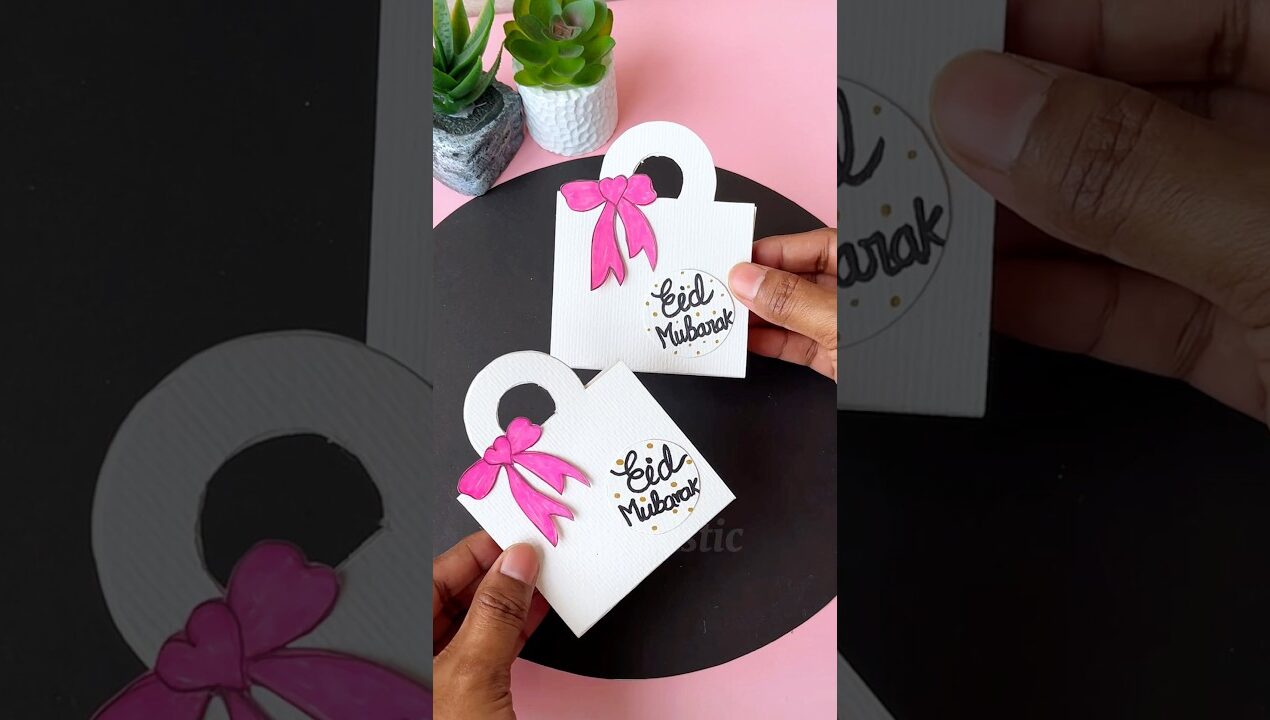 DIY Eid gift ideas🌙⭐️Eid salami gift 💝  #eidgiftideas #eidsalami #youtubeshorts #eidmubarak2026
