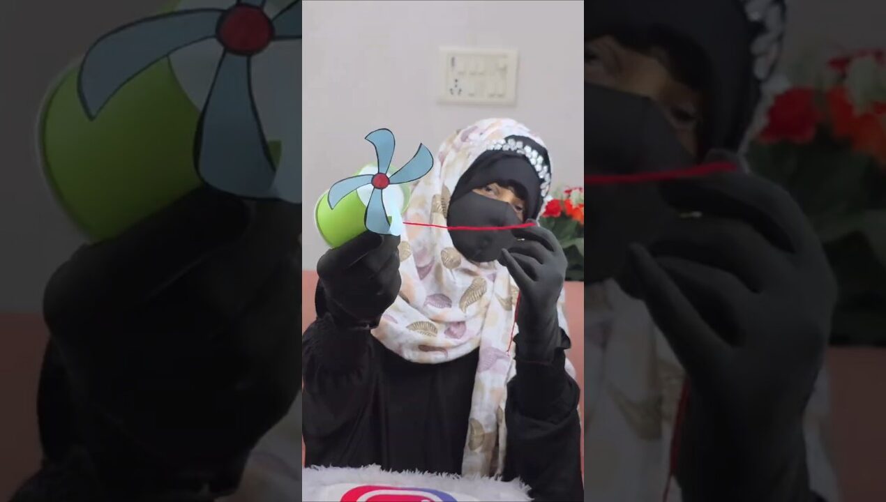 Paper Fan craft idea for kids/ Paper fan making with paper cup ##ytshorts #shorts #craft #support