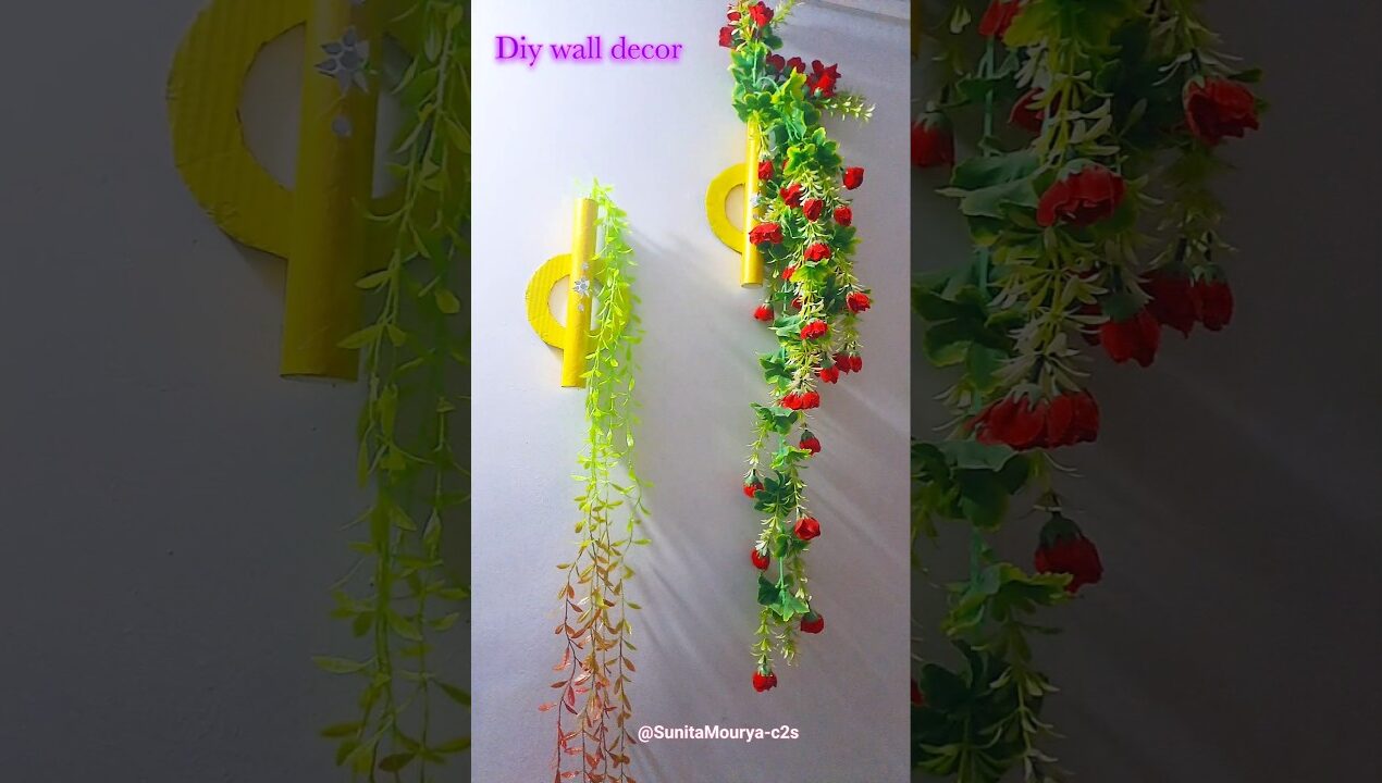 DIY Wall Decor Ideas That Look Expensive 😍✨ | Easy Room Decor #shorts #youtubeshorts #diy #craft