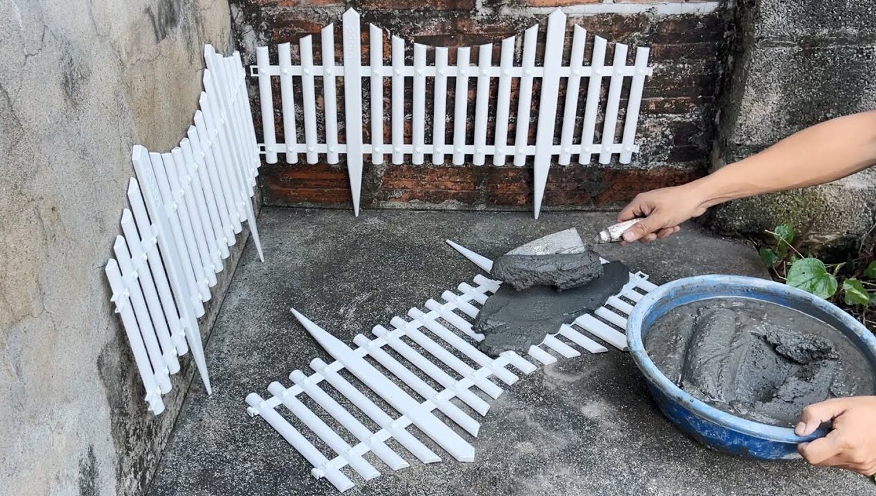 Cement craft idea / Garden design ❤️ Fast and Beautiful ❤️How to design a garden