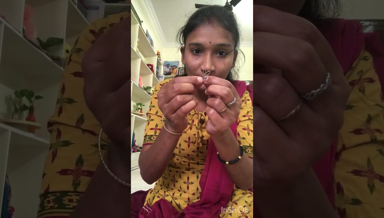 DIY-57🧷 earrings || Amazon reference pic idea#shots #viral #diy #diycrafts #diyshorts #rajisokshi