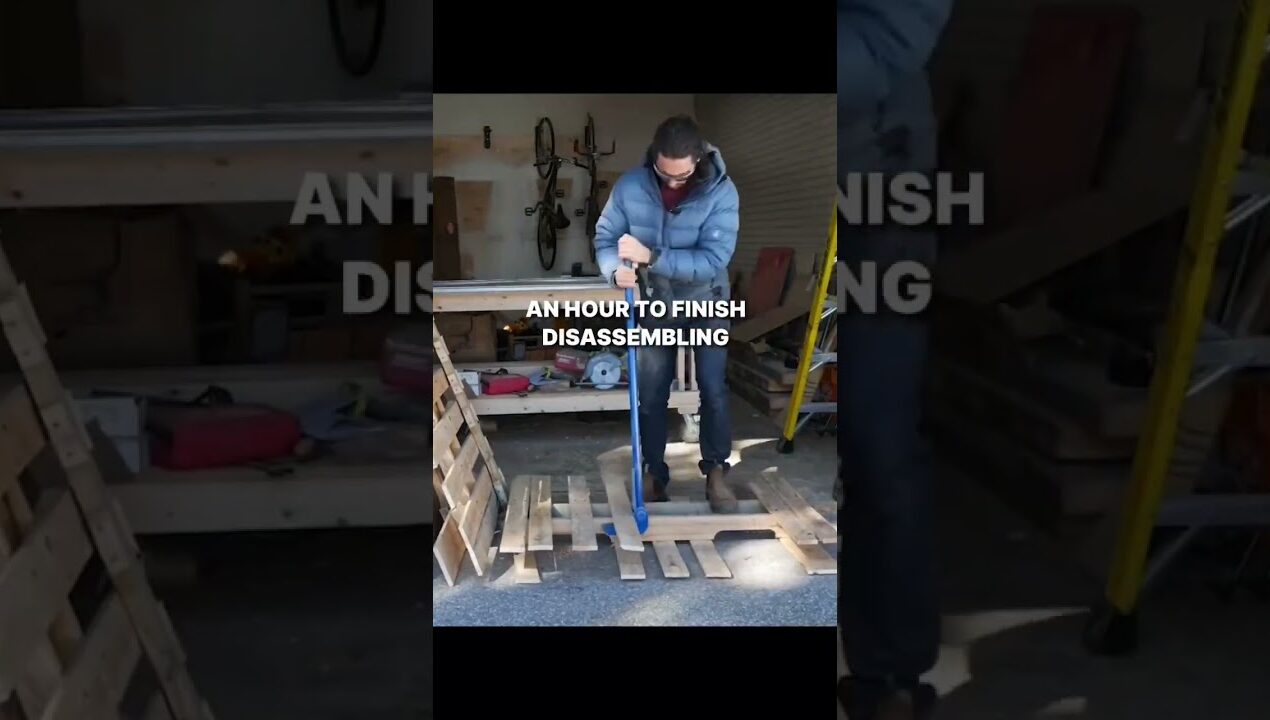 The reality of pallet wood #DIY #woodworking #upcycling