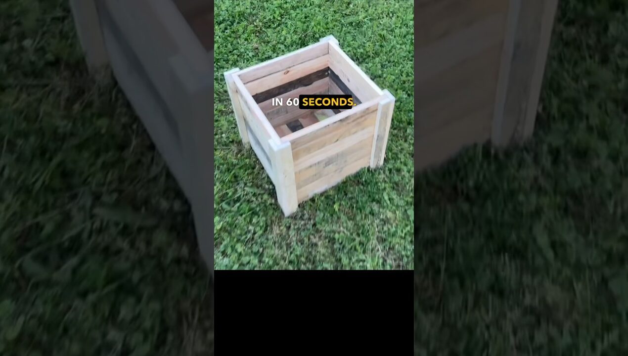 Easy to sell planter boxes from pallets?!?