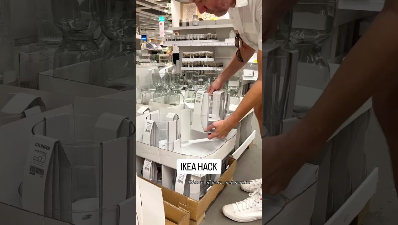 Ikea Hack  🖤 ig:house_of_peter_and_karsten #ikea #ikeahack #ikeadiy #diy #homedecor #hacks  #reklam