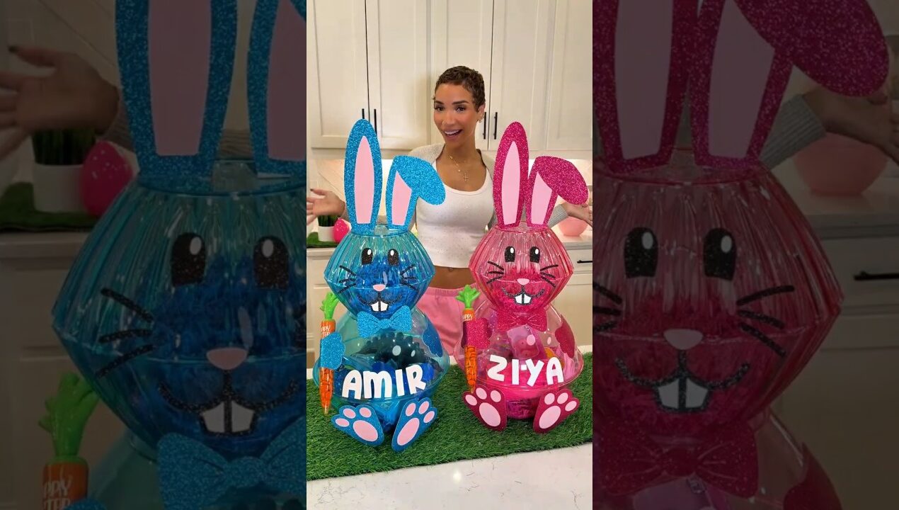 DIY Easter Bunny Baskets!
