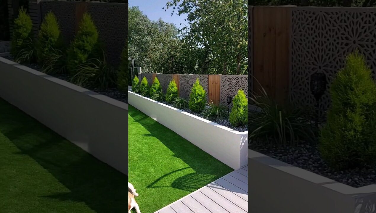 Full garden transformation 🧞‍♂️ Before and after 💚 garden design/garden ideas, backyard makeover