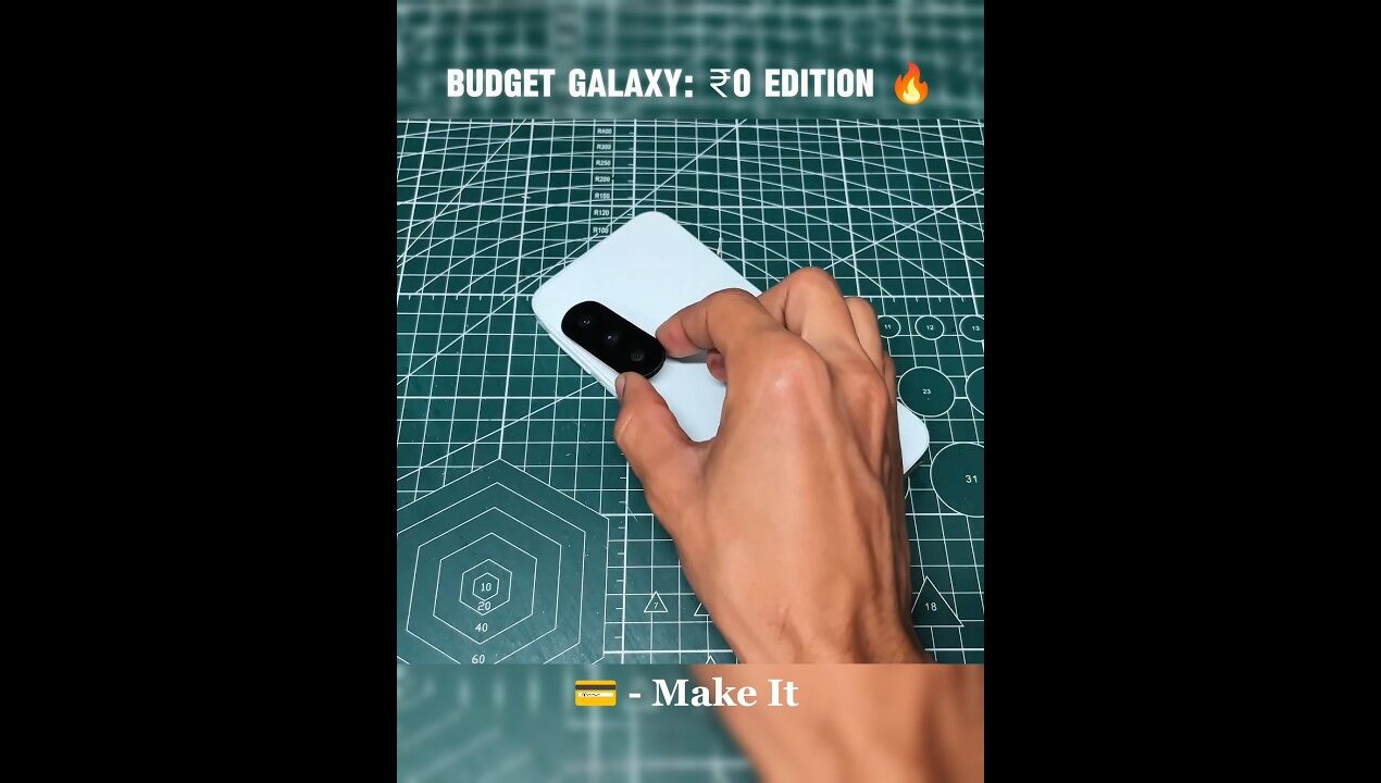 🔥DIY Galaxy A36 @Make.it.like.  Cardboard Edition ☠️ #shorts #diy #samsung