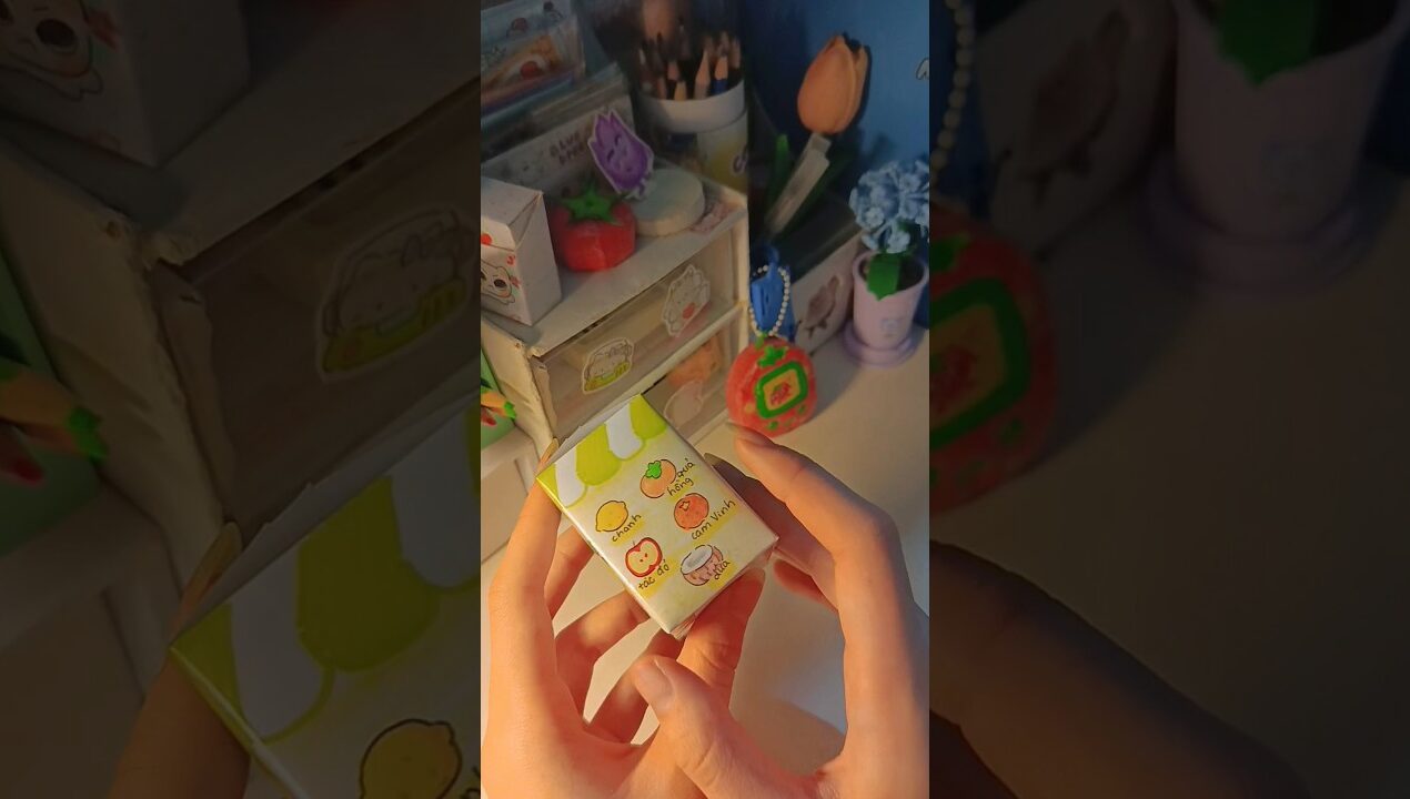 Unboxing blind box bao xinhhh êu✨🥰🩷 #diy #paper #hoahandmade #unboxing