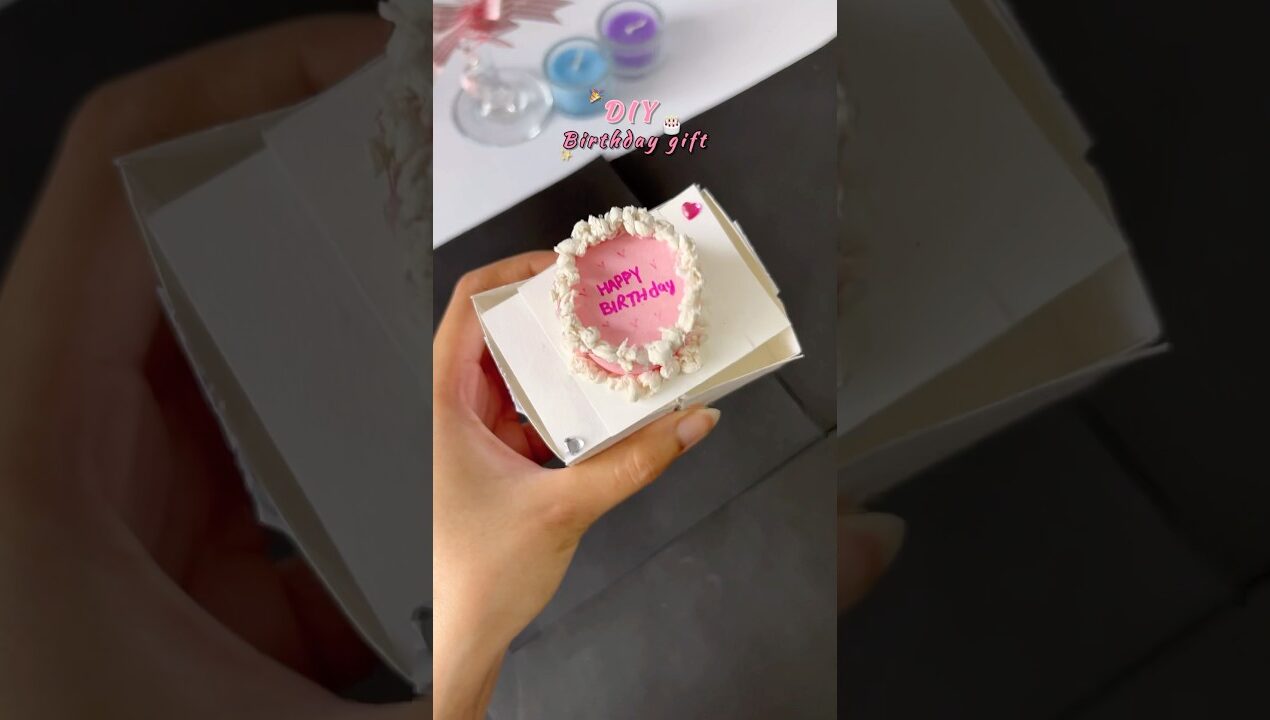 DIY surprise birthday gift ideas 💡 #diy #gift #crafting #shorts #handmade