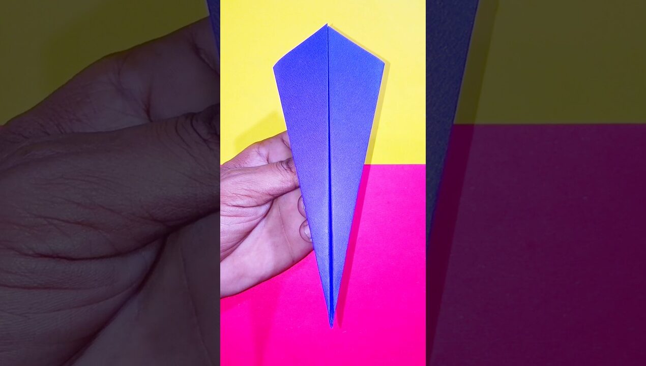 Easy Origami | How To Make an Easy Origami Super Airplane #origami #diy #tutorial