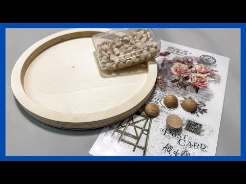 Decorative Display Tray DIY || Home Decor DIY || Just 1 Quick Craft