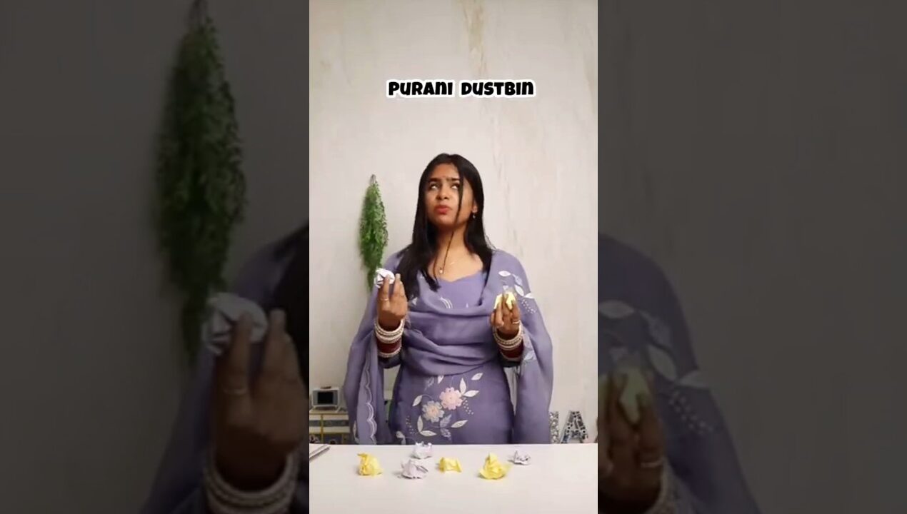 DIY dustbin ideas 💡#shortvideo #diy