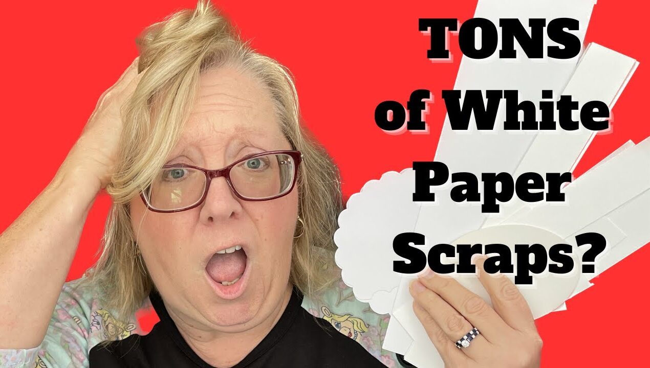 Brilliant Ideas for White PAPER SCRAPS!